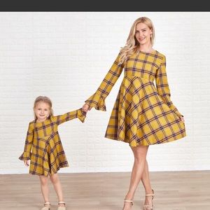 Yellow Plaid Dresses